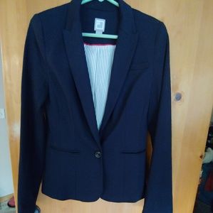 JCP One Button Navy Blazer